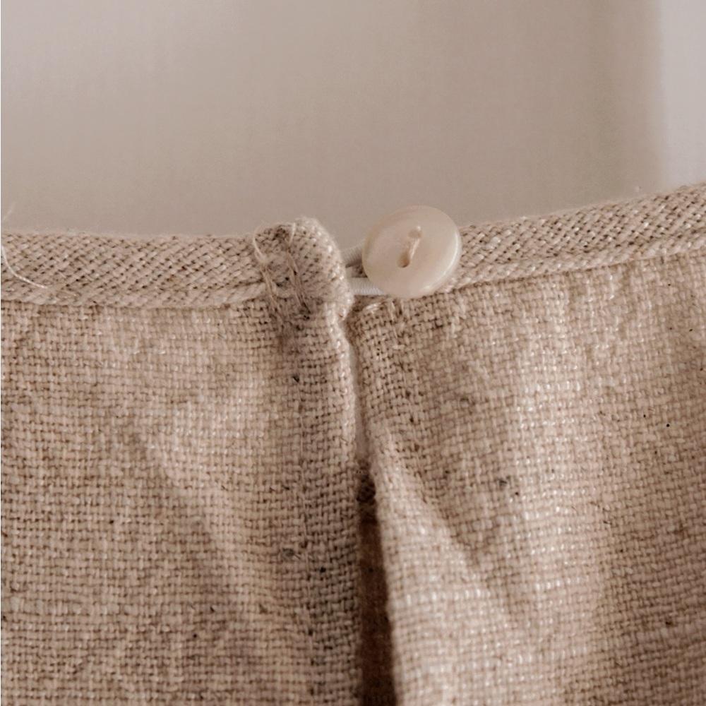 Three Birds Nest Linen Wide Leg Relaxed Jumpsuit - Picture 11 of 13